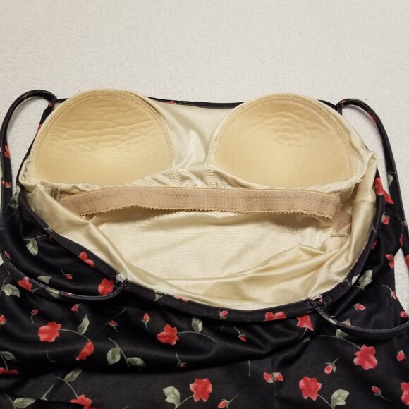 Vintage Rose One Piece Dress Bathing Suit Medium Made in Canada Suit Your Self! - Picture 12 of 14